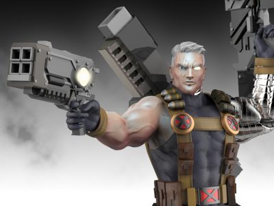 Cable statue