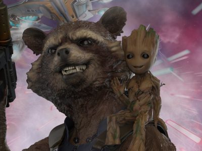 Rocket & Groot bust