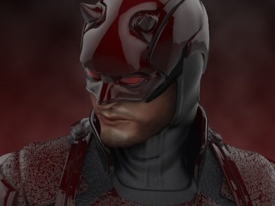 Daredevil netflix statue - new version