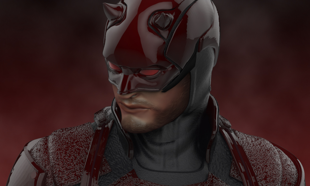 Daredevil netflix statue – new version