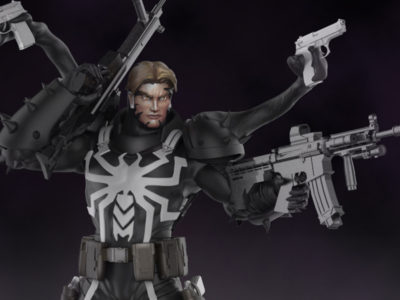 Agent Venom Statue