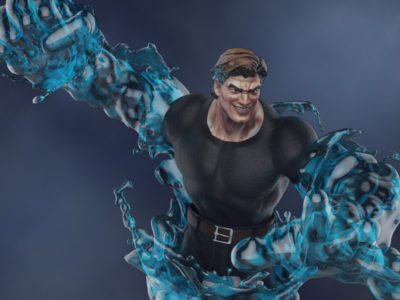 Hydro Man statue