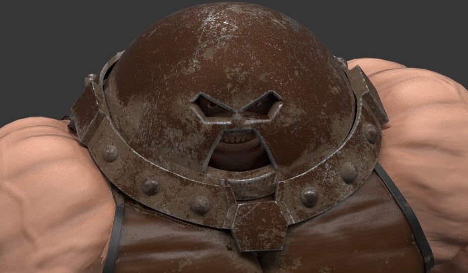 The Juggernaut statue