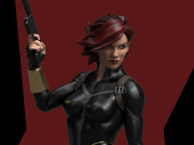 Black Widow Bust - Comics