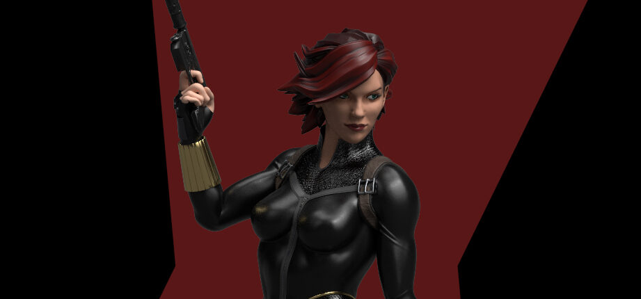 Black Widow Bust – Comics
